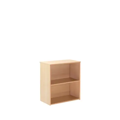 Bookcase (Solid Back Panels) - 800 - Oak